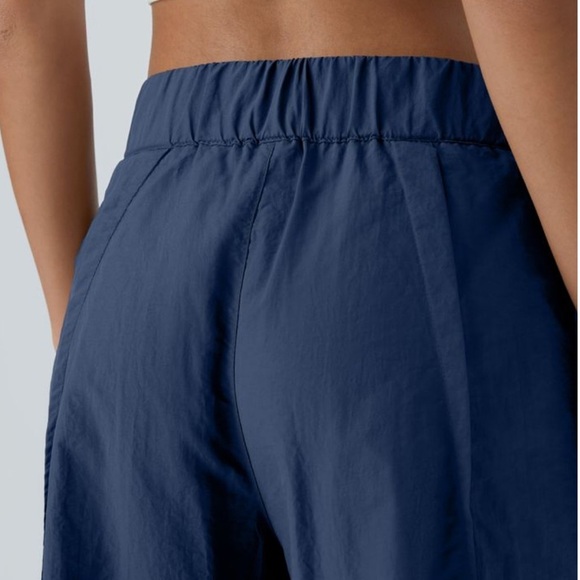 Women's Navy Cargo Pants - Picture 4 of 8